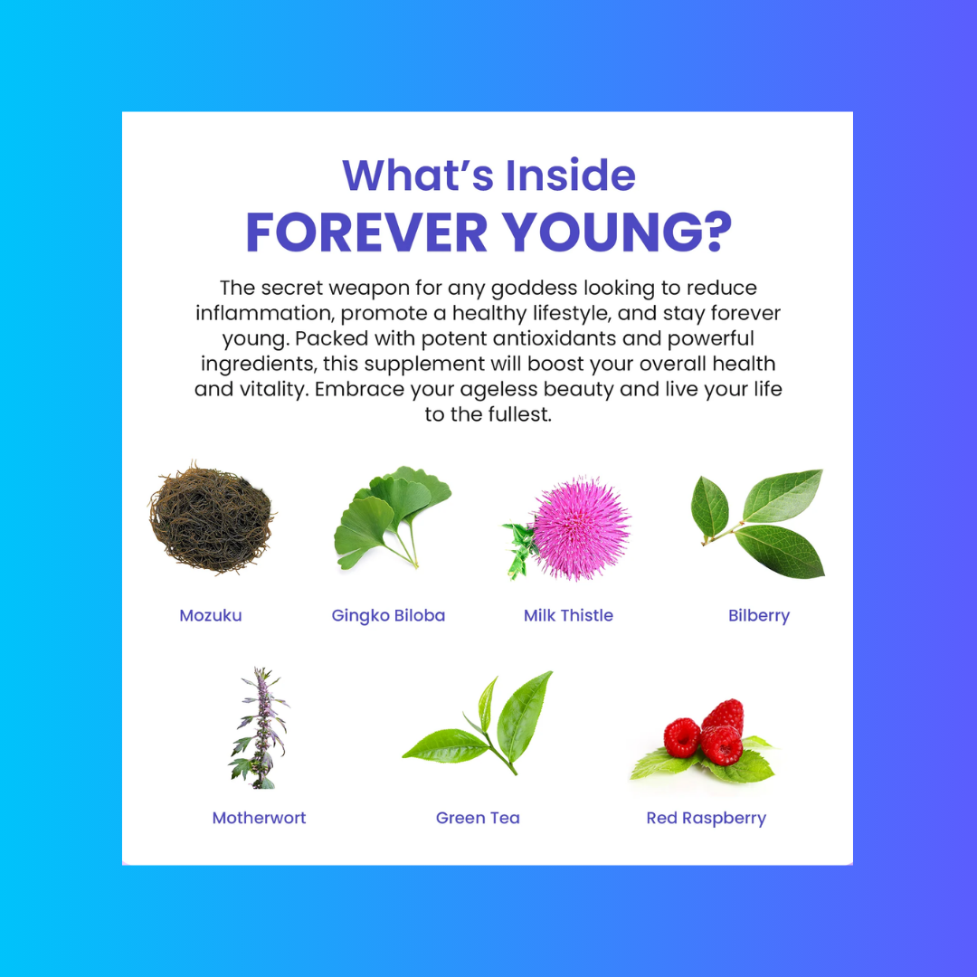 FOREVER YOUNG aging support antioxidant