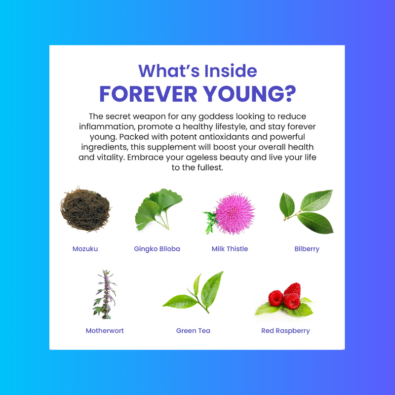 FOREVER YOUNG aging support antioxidant