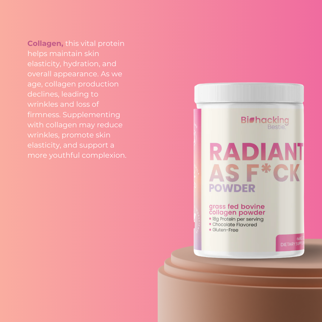 RADIANT AS F*CK COLLAGEN POWDER (preorder)