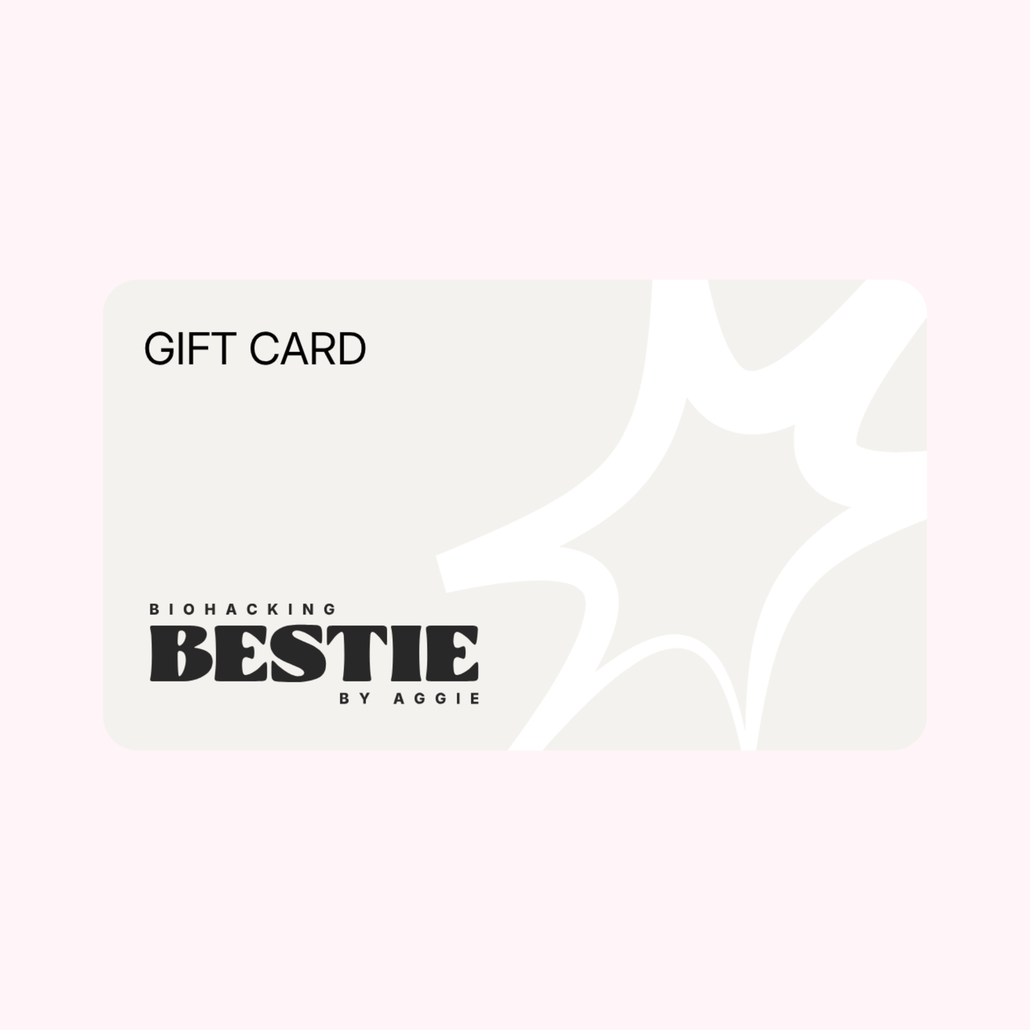 Biohacking Bestie Gift Card