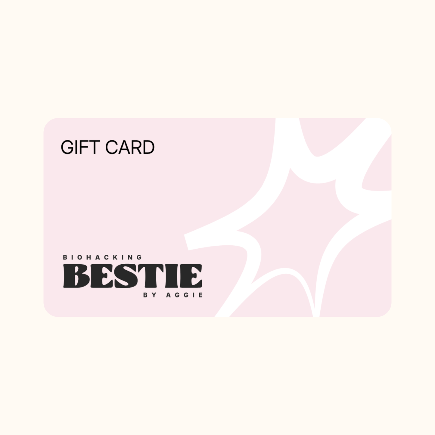 Biohacking Bestie Gift Card